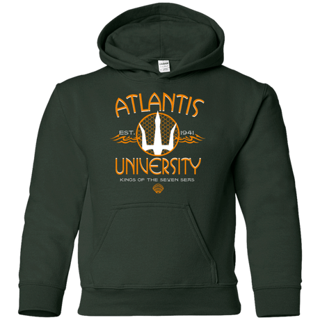 Sweatshirts Forest Green / YS Atlantis University Youth Hoodie