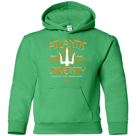 Sweatshirts Irish Green / YS Atlantis University Youth Hoodie