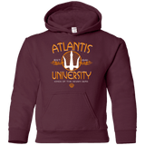 Sweatshirts Maroon / YS Atlantis University Youth Hoodie