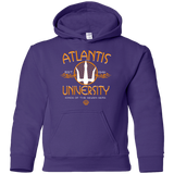 Sweatshirts Purple / YS Atlantis University Youth Hoodie