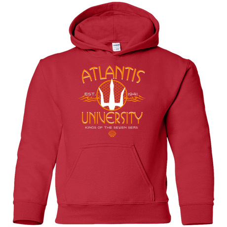 Sweatshirts Red / YS Atlantis University Youth Hoodie
