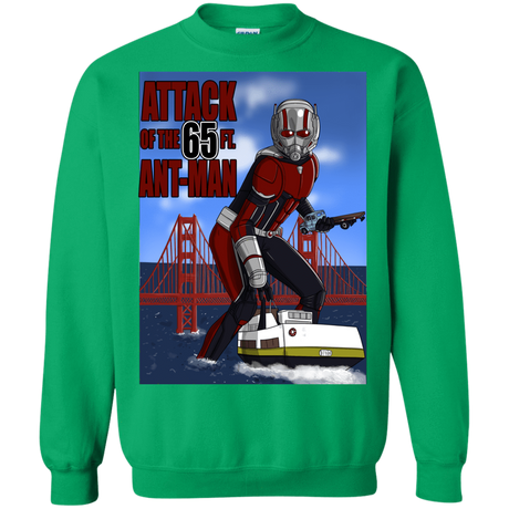 Sweatshirts Irish Green / S Attack of the 65 ft. Ant-Man Crewneck Sweatshirt