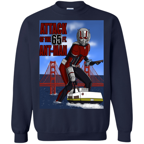 Sweatshirts Navy / S Attack of the 65 ft. Ant-Man Crewneck Sweatshirt