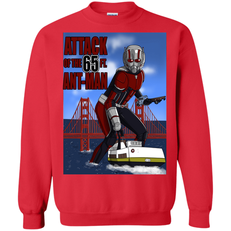 Sweatshirts Red / S Attack of the 65 ft. Ant-Man Crewneck Sweatshirt