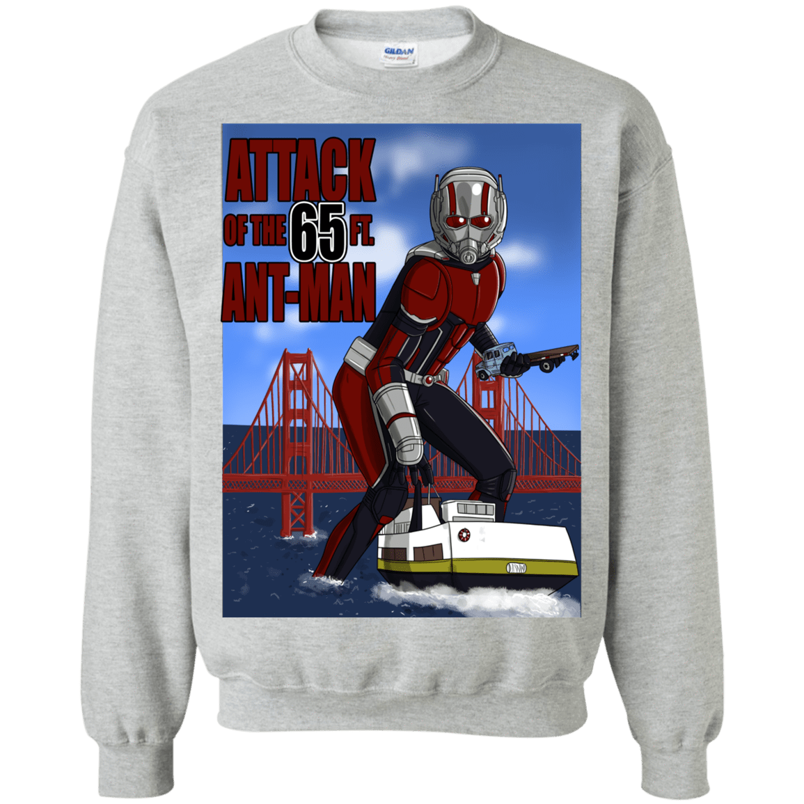 Sweatshirts Sport Grey / S Attack of the 65 ft. Ant-Man Crewneck Sweatshirt