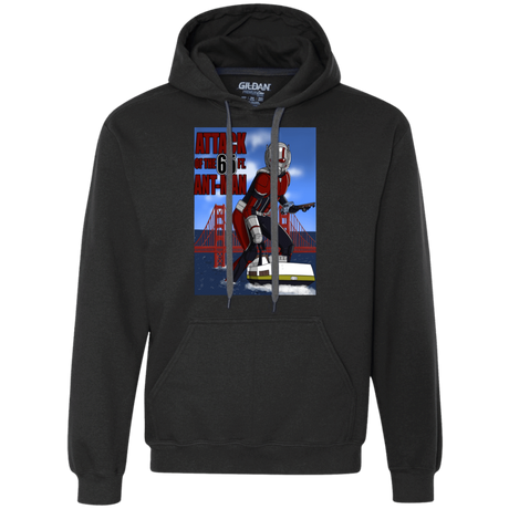 Sweatshirts Black / S Attack of the 65 ft. Ant-Man Premium Fleece Hoodie