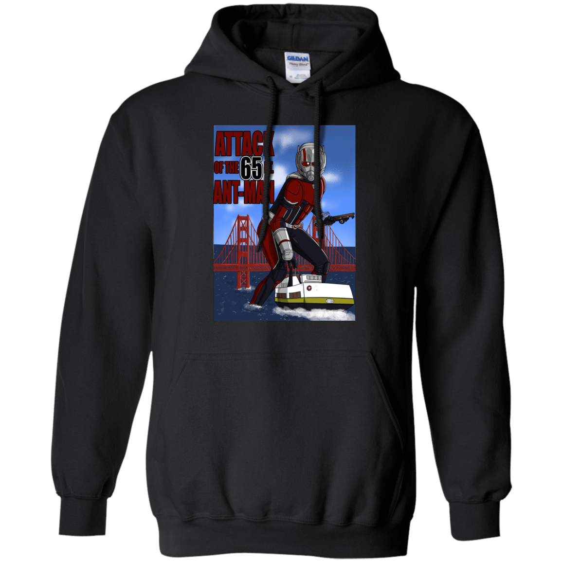 Sweatshirts Black / S Attack of the 65 ft. Ant-Man Pullover Hoodie