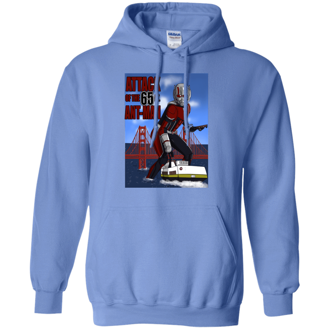 Sweatshirts Carolina Blue / S Attack of the 65 ft. Ant-Man Pullover Hoodie