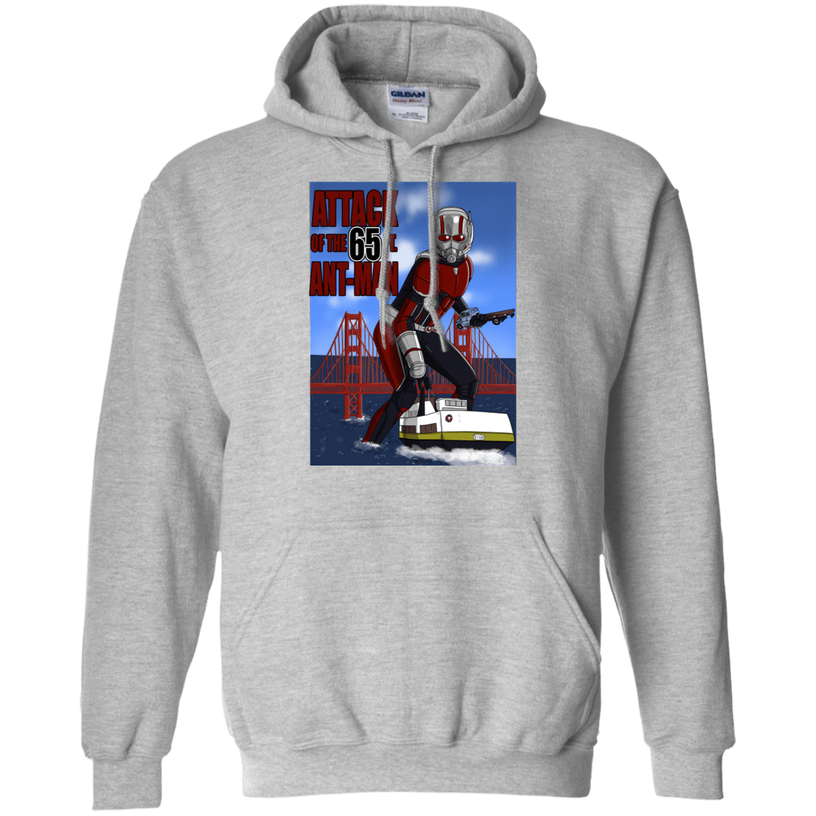 Sweatshirts Sport Grey / S Attack of the 65 ft. Ant-Man Pullover Hoodie