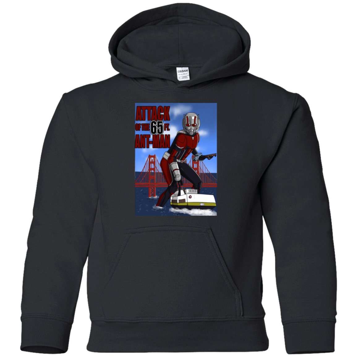 Sweatshirts Black / YS Attack of the 65 ft. Ant-Man Youth Hoodie