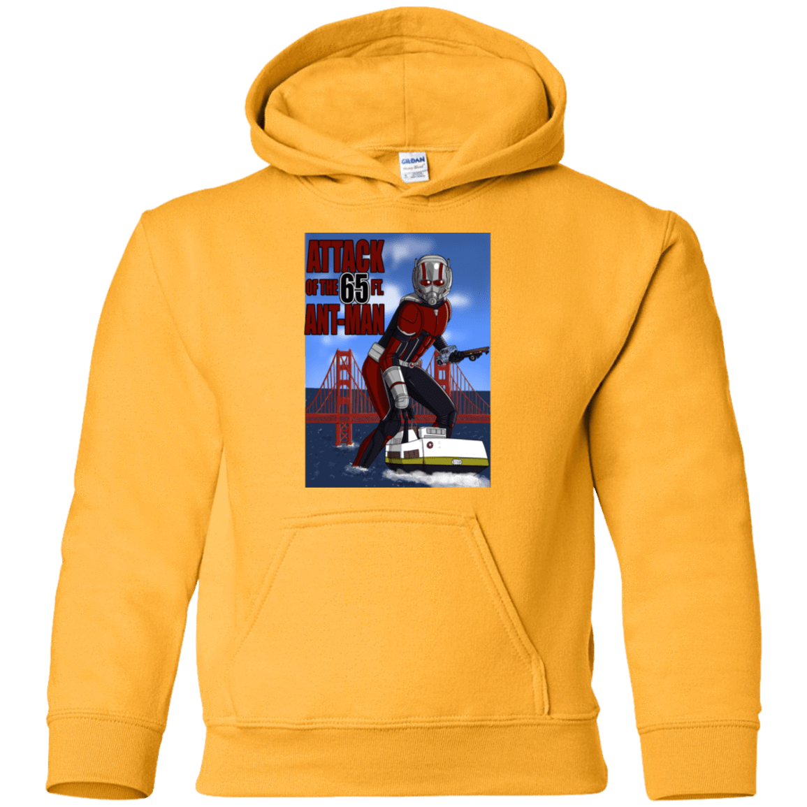 Sweatshirts Gold / YS Attack of the 65 ft. Ant-Man Youth Hoodie