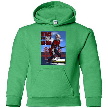 Sweatshirts Irish Green / YS Attack of the 65 ft. Ant-Man Youth Hoodie