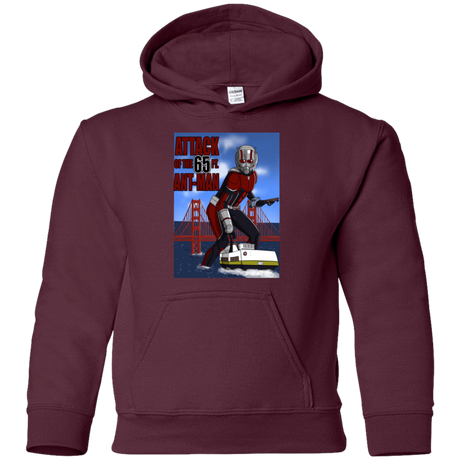 Sweatshirts Maroon / YS Attack of the 65 ft. Ant-Man Youth Hoodie