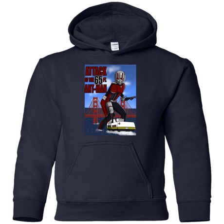 Sweatshirts Navy / YS Attack of the 65 ft. Ant-Man Youth Hoodie
