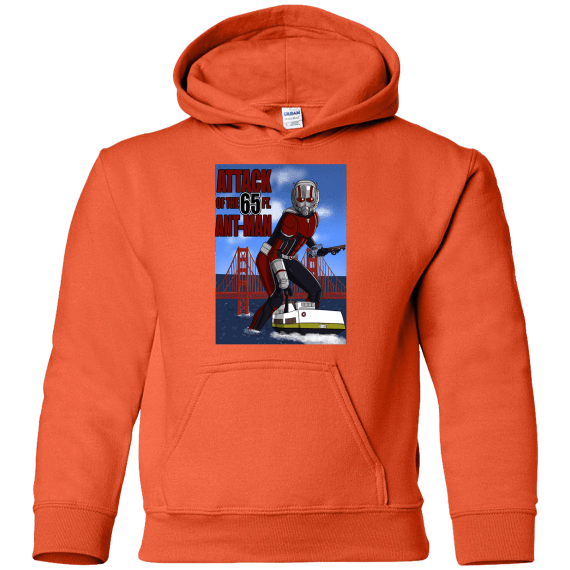 Sweatshirts Orange / YS Attack of the 65 ft. Ant-Man Youth Hoodie