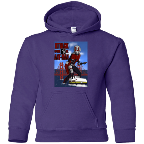 Sweatshirts Purple / YS Attack of the 65 ft. Ant-Man Youth Hoodie