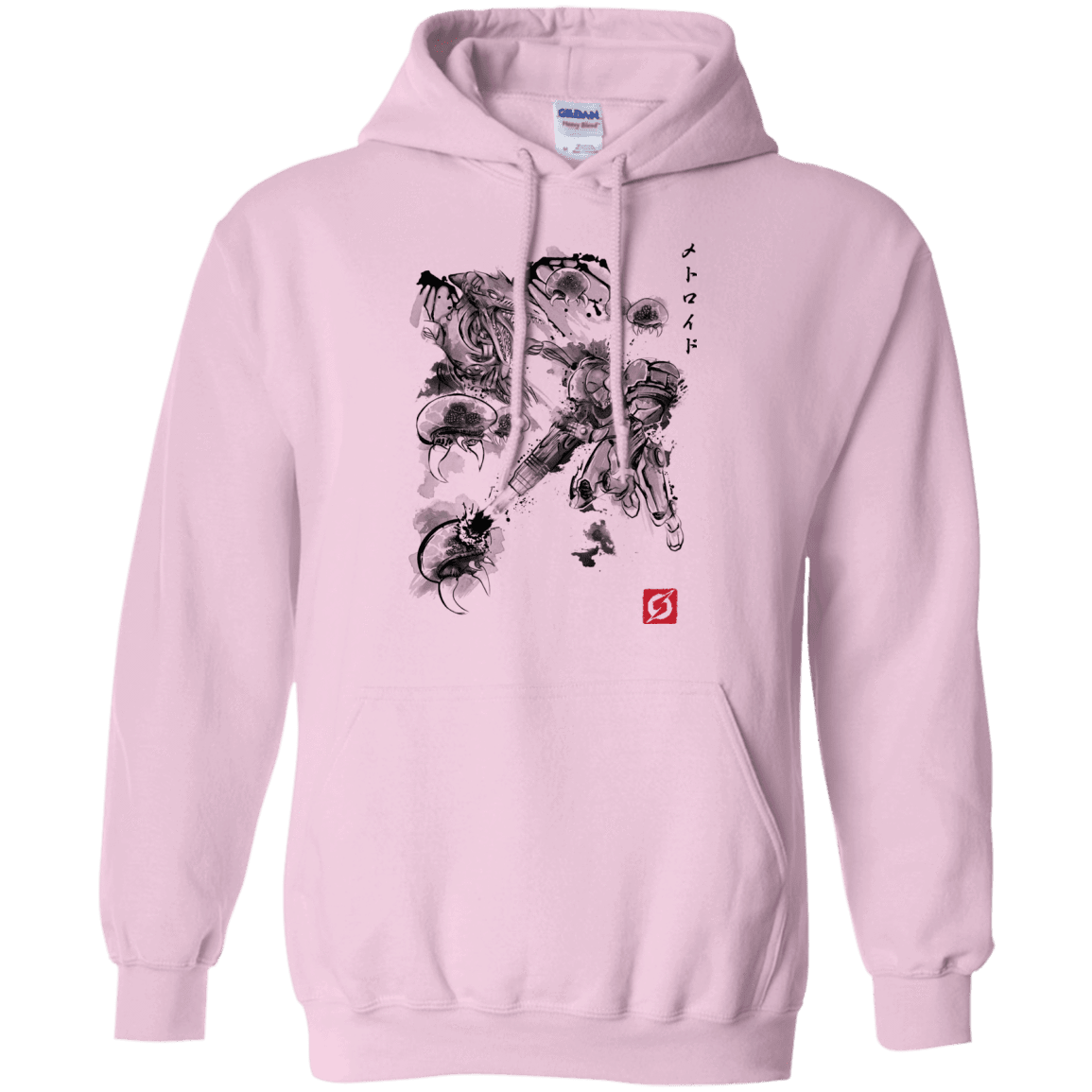 Sweatshirts Light Pink / Small Attack of the space pirates Pullover Hoodie