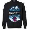Sweatshirts Black / Small Attack On Asgard Crewneck Sweatshirt
