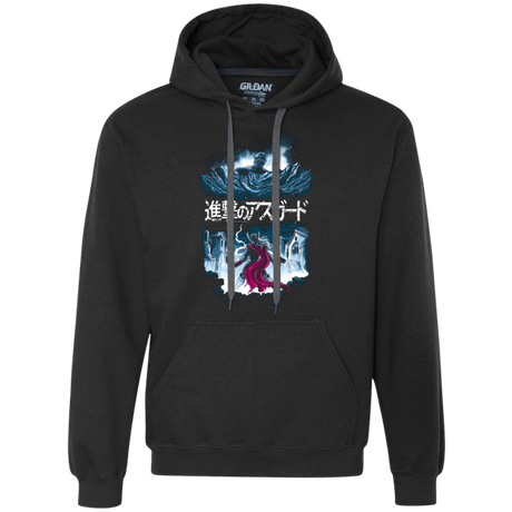 Sweatshirts Black / Small Attack On Asgard Premium Fleece Hoodie