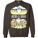 Sweatshirts Dark Chocolate / Small Attack on Freeze Crewneck Sweatshirt
