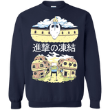 Sweatshirts Navy / Small Attack on Freeze Crewneck Sweatshirt