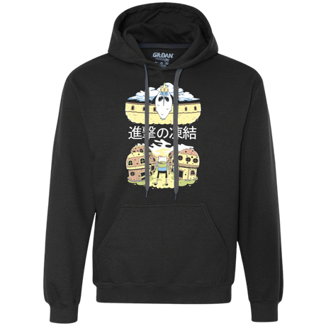 Sweatshirts Black / Small Attack on Freeze Premium Fleece Hoodie