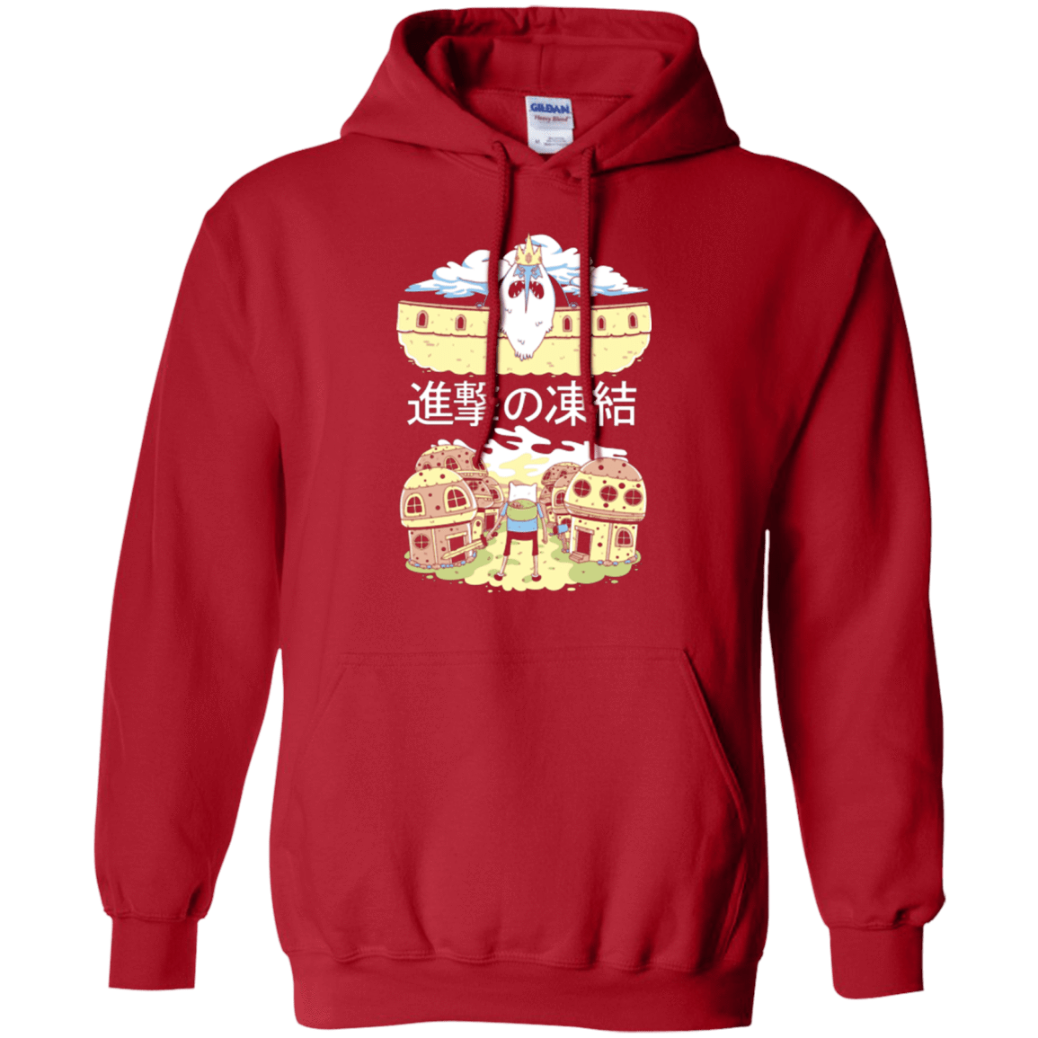 Sweatshirts Red / Small Attack on Freeze Pullover Hoodie