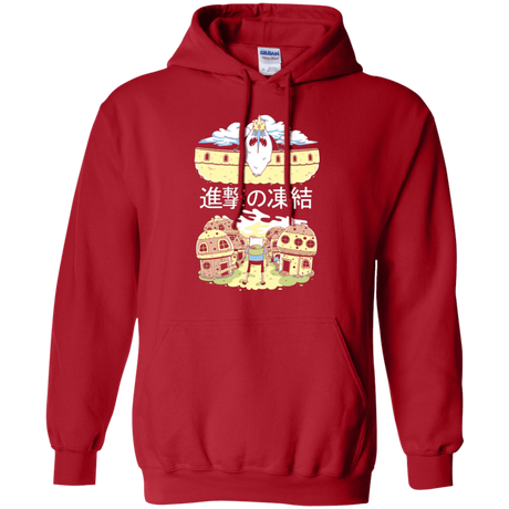 Sweatshirts Red / Small Attack on Freeze Pullover Hoodie