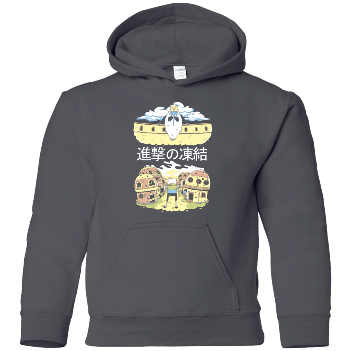 Sweatshirts Charcoal / YS Attack on Freeze Youth Hoodie