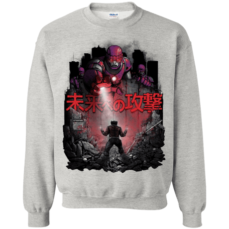 Sweatshirts Ash / Small Attack On The Future Crewneck Sweatshirt