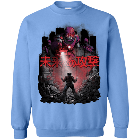 Sweatshirts Carolina Blue / Small Attack On The Future Crewneck Sweatshirt