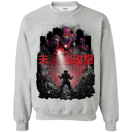 Sweatshirts Sport Grey / Small Attack On The Future Crewneck Sweatshirt