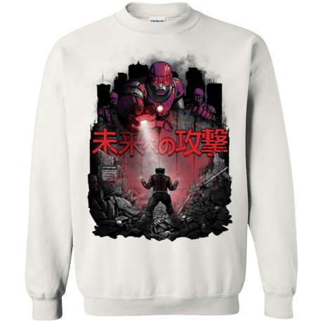 Sweatshirts White / Small Attack On The Future Crewneck Sweatshirt