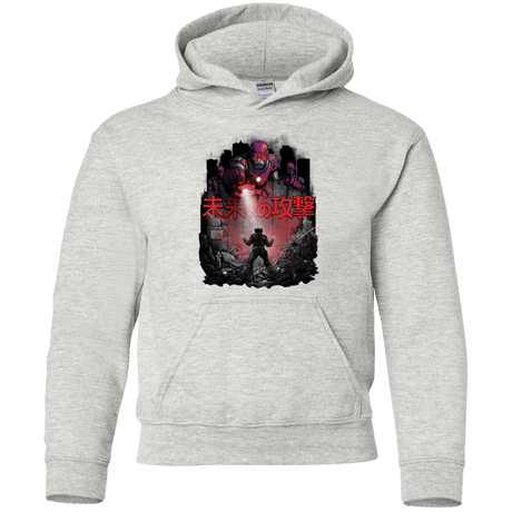 Sweatshirts Ash / YS Attack On The Future Youth Hoodie
