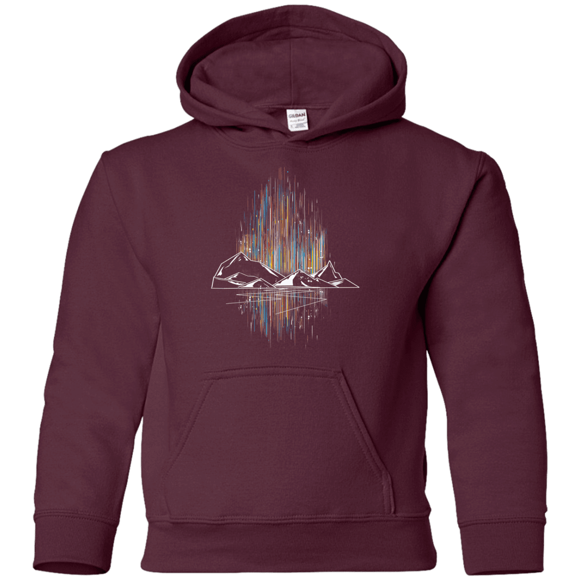 Sweatshirts Maroon / YS Aurora Youth Hoodie