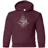 Sweatshirts Maroon / YS Aurora Youth Hoodie