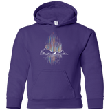 Sweatshirts Purple / YS Aurora Youth Hoodie