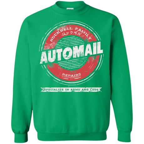 Sweatshirts Irish Green / Small Automail Crewneck Sweatshirt