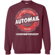 Sweatshirts Maroon / Small Automail Crewneck Sweatshirt