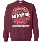 Sweatshirts Maroon / Small Automail Crewneck Sweatshirt