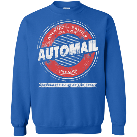 Sweatshirts Royal / Small Automail Crewneck Sweatshirt