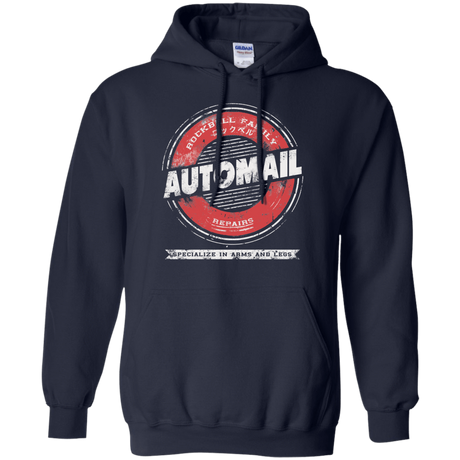 Sweatshirts Navy / Small Automail Pullover Hoodie