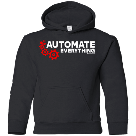 Sweatshirts Black / YS Automate Everything Youth Hoodie