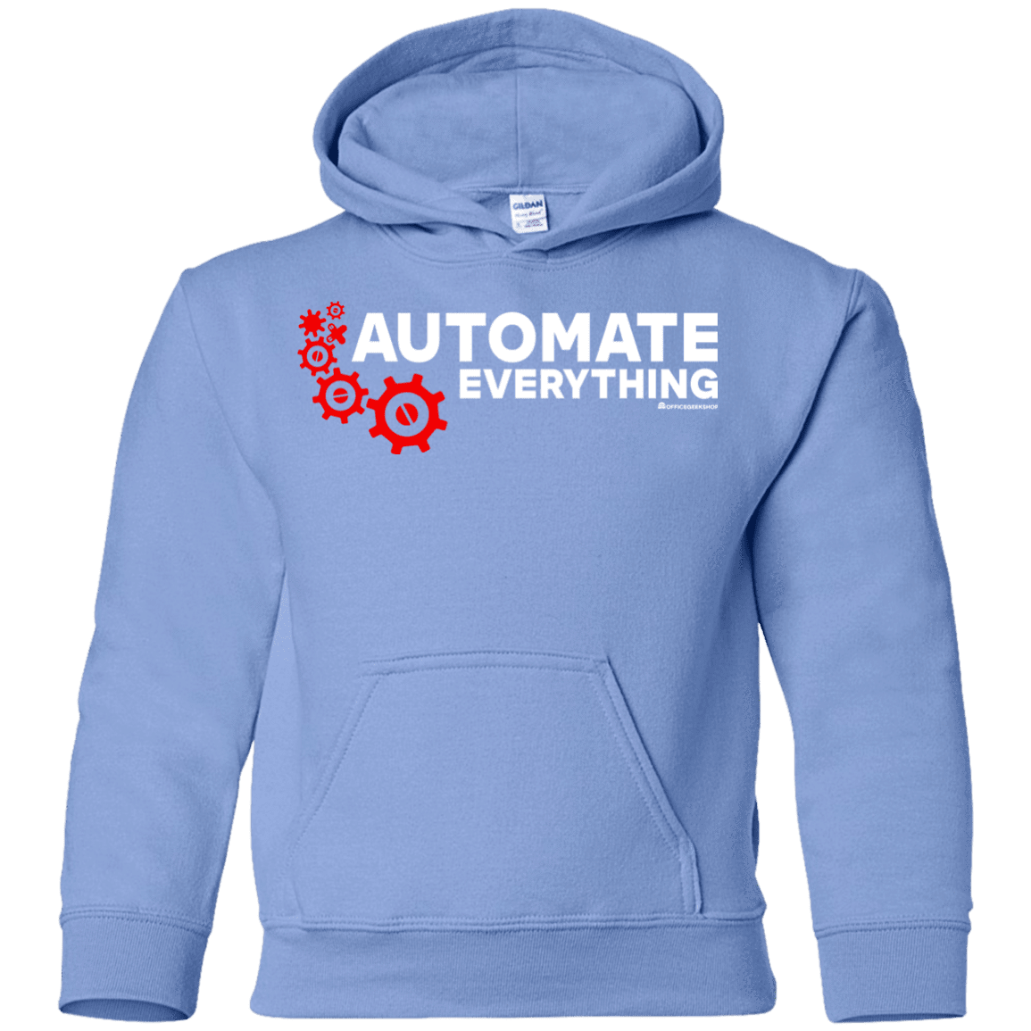 Sweatshirts Carolina Blue / YS Automate Everything Youth Hoodie