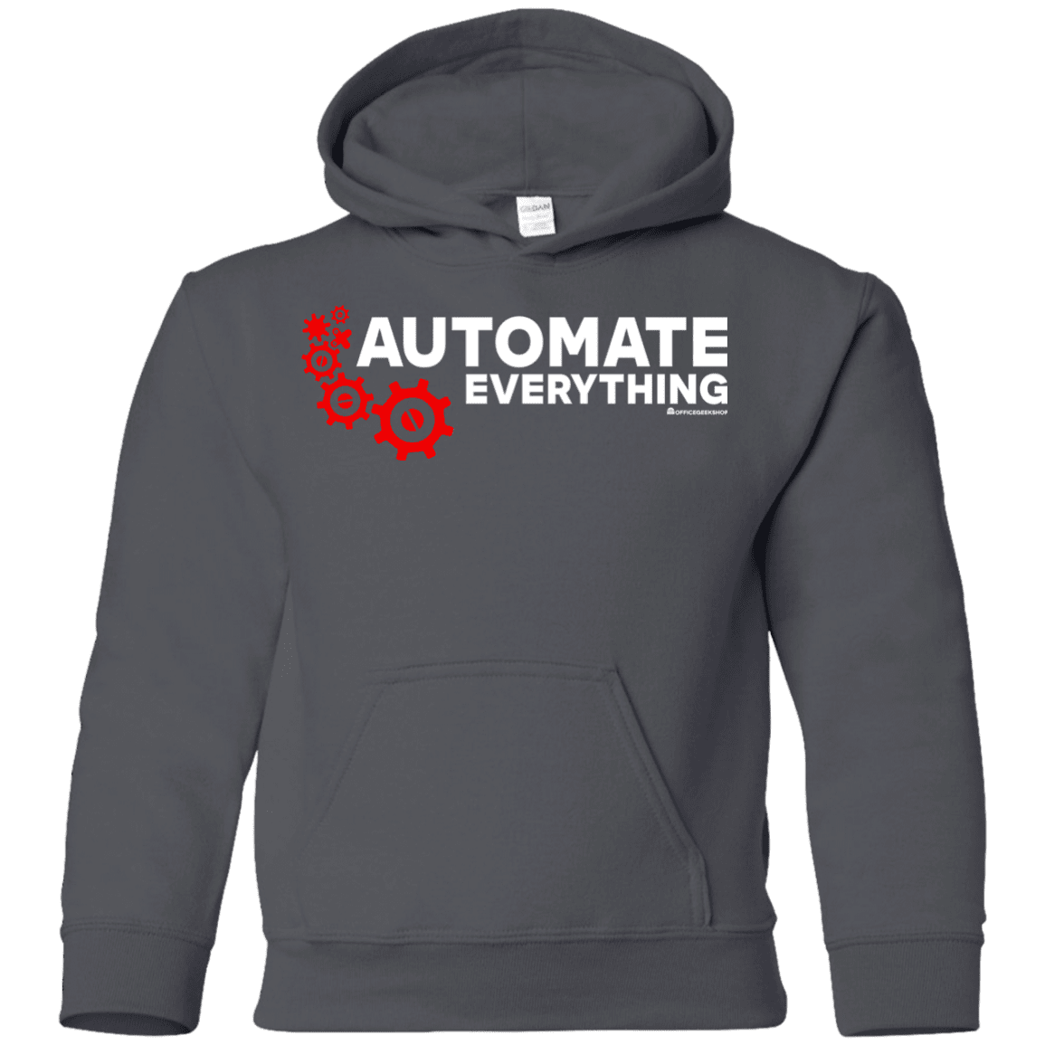 Sweatshirts Charcoal / YS Automate Everything Youth Hoodie