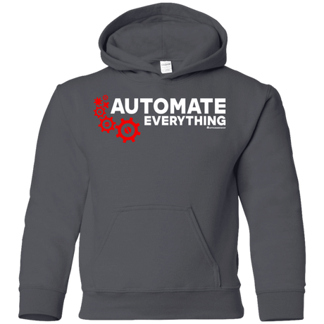 Sweatshirts Charcoal / YS Automate Everything Youth Hoodie