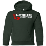 Sweatshirts Forest Green / YS Automate Everything Youth Hoodie
