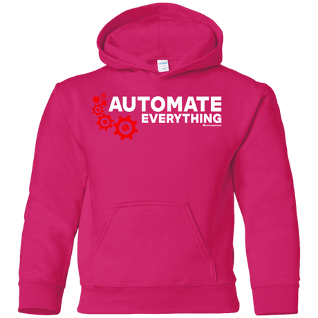 Sweatshirts Heliconia / YS Automate Everything Youth Hoodie