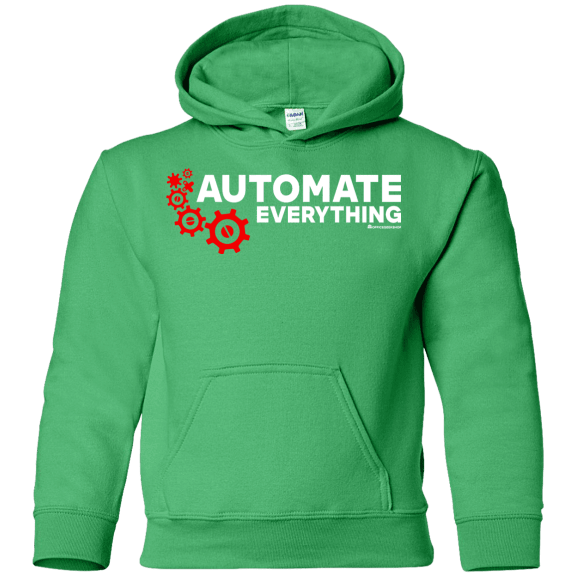 Sweatshirts Irish Green / YS Automate Everything Youth Hoodie