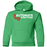 Sweatshirts Irish Green / YS Automate Everything Youth Hoodie
